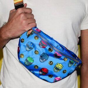 Cakeworthy Power Rangers AOP Fanny Pack